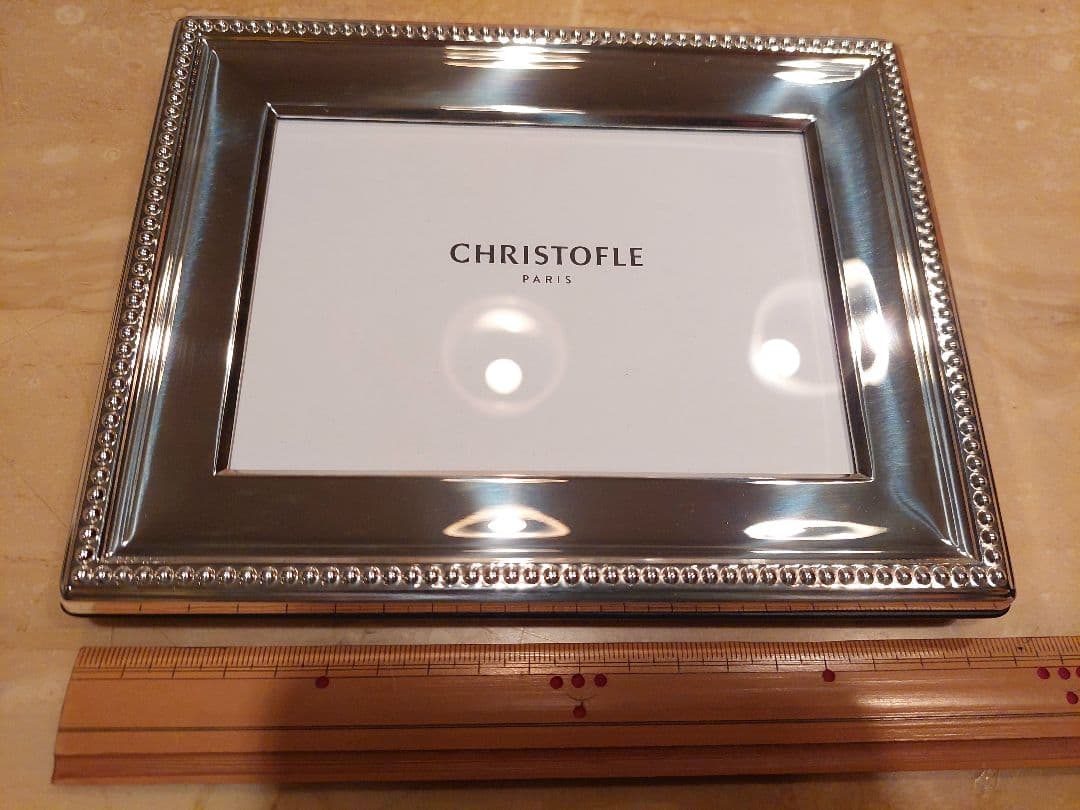 新品 Christofle クリストフル フォトフレーム ボックス・紙袋付き