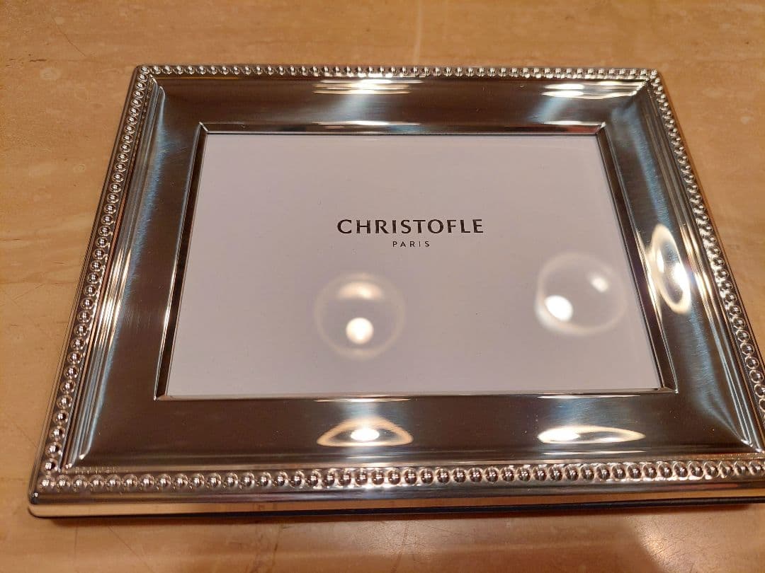 新品 Christofle クリストフル フォトフレーム ボックス・紙袋付き