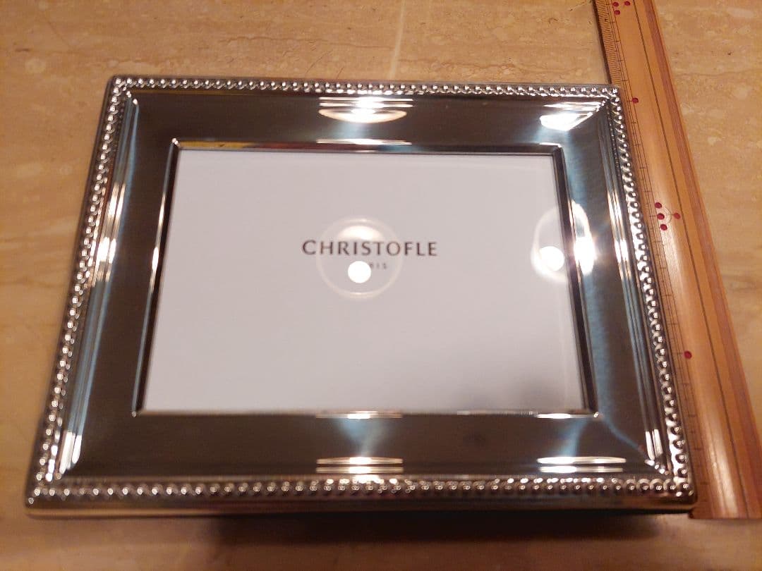 新品 Christofle クリストフル フォトフレーム ボックス・紙袋付き