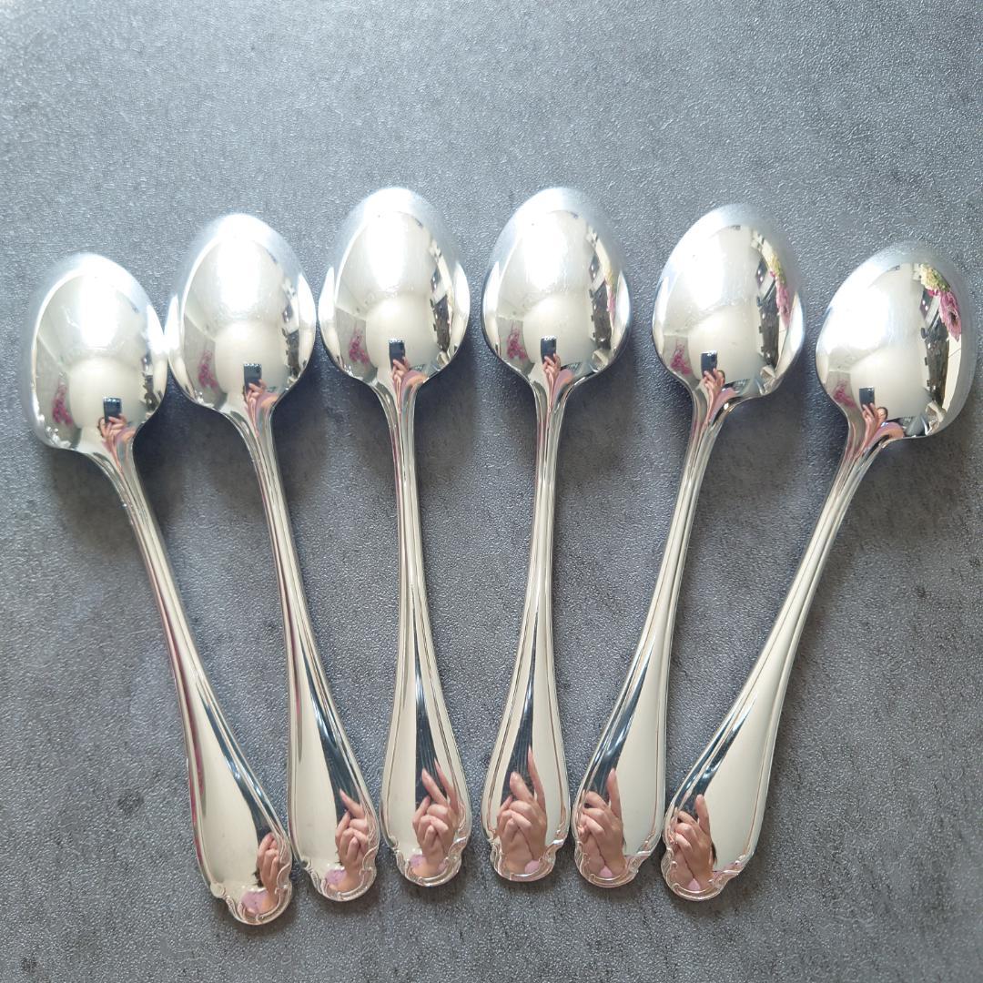 希少 美品 クリストフル ポンパドール ケーキフォーク コーヒースプーン 12点