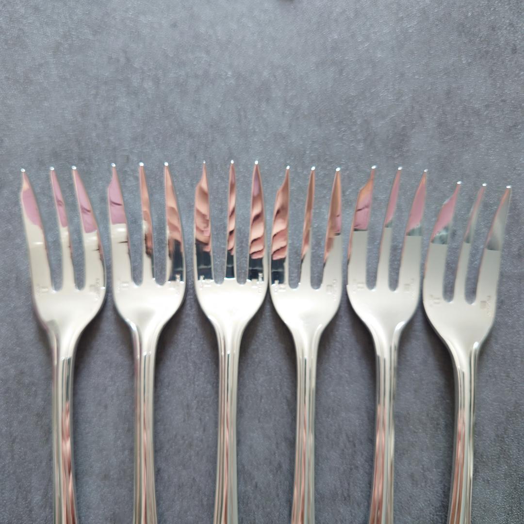 希少 美品 クリストフル ポンパドール ケーキフォーク コーヒースプーン 12点