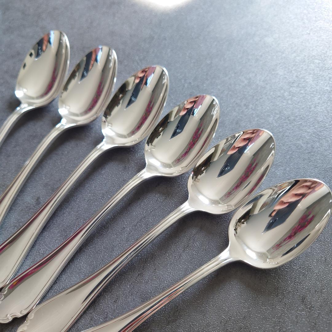 希少 美品 クリストフル ポンパドール ケーキフォーク コーヒースプーン 12点