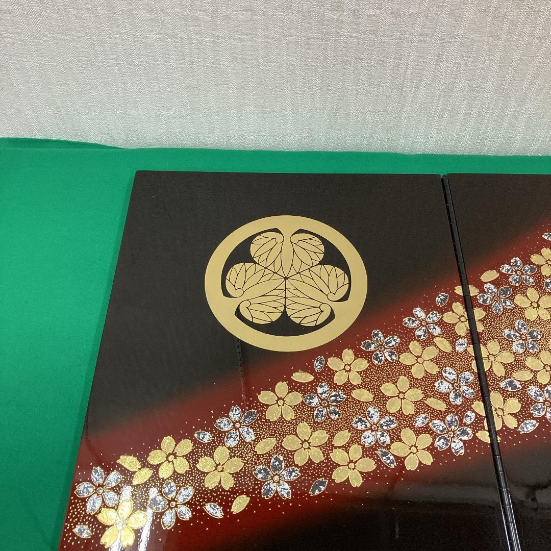 F23 五月人形屏風のみ　高さ58㎝位　5月屏風　鎧兜屏風　五月鎧兜