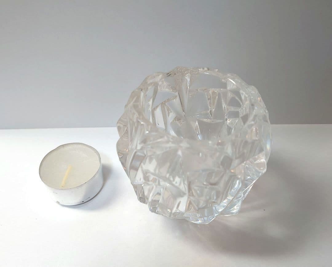 ティファニー　ガラスキャンドルホルダー