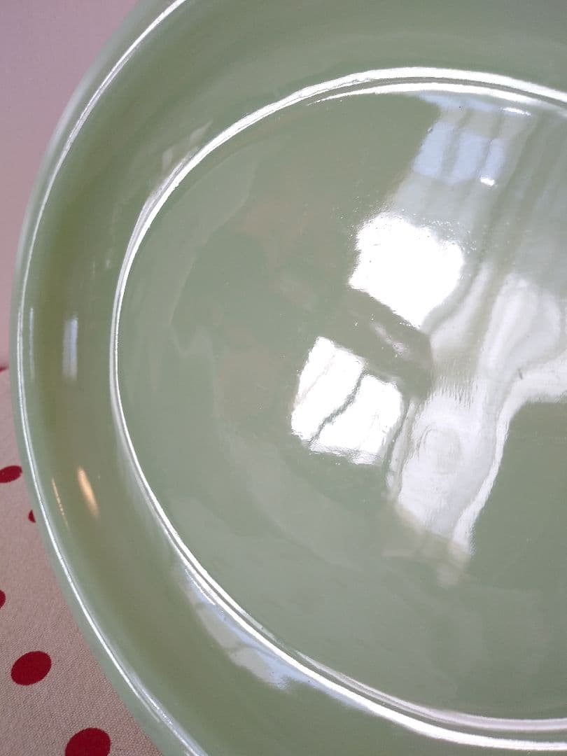 最終価格！ファイヤーキング オーバル皿 ミルクガラス フットボールプラッター