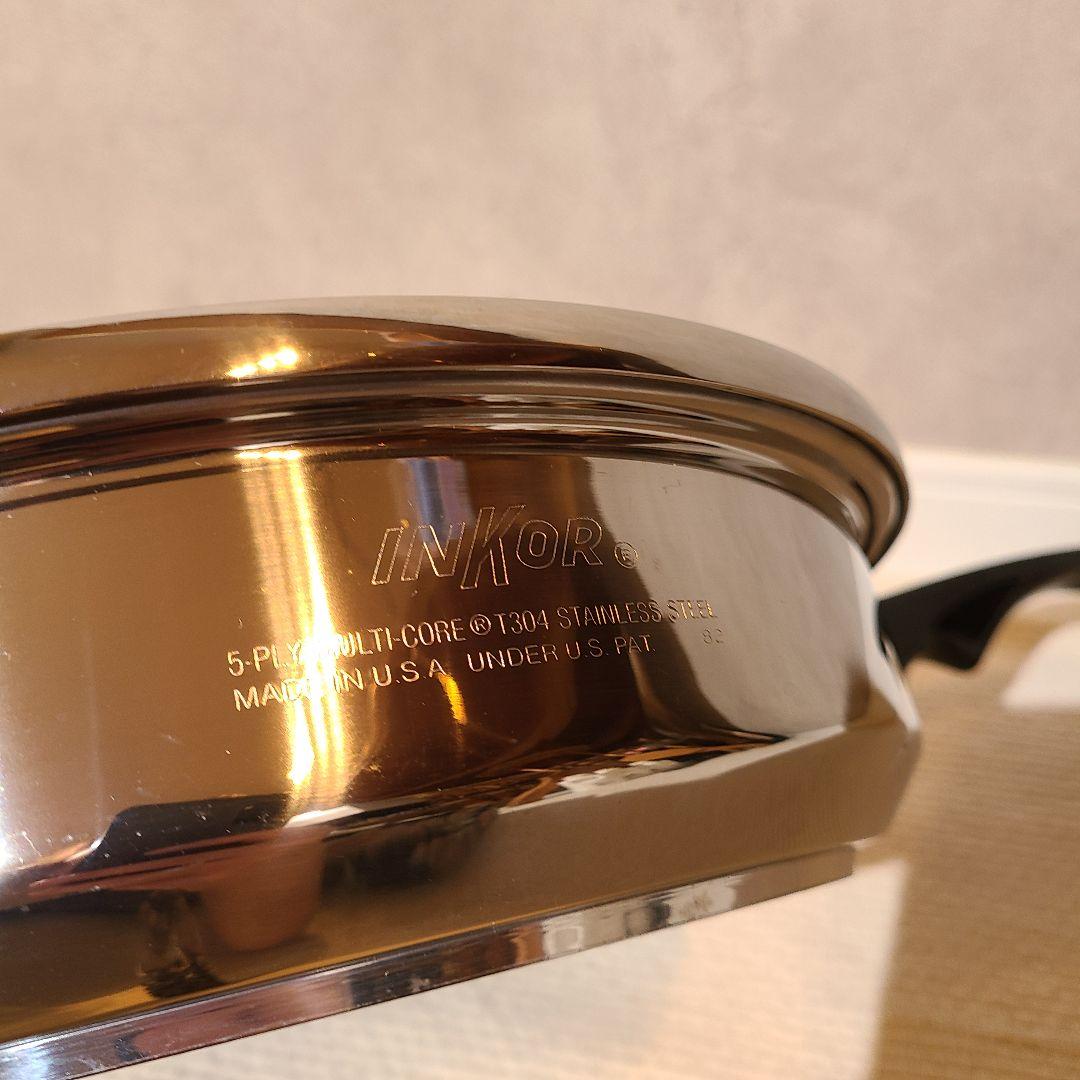 INKOR　インコア　大フライパン　ダッチカバー　セニアラック　セニアカップ