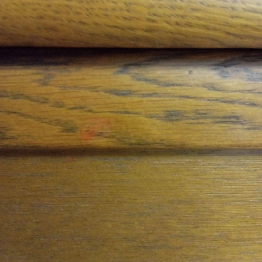 木製学習机 ブラウン 収納付き　おしゃれ　レトロ　ライティングビューロー