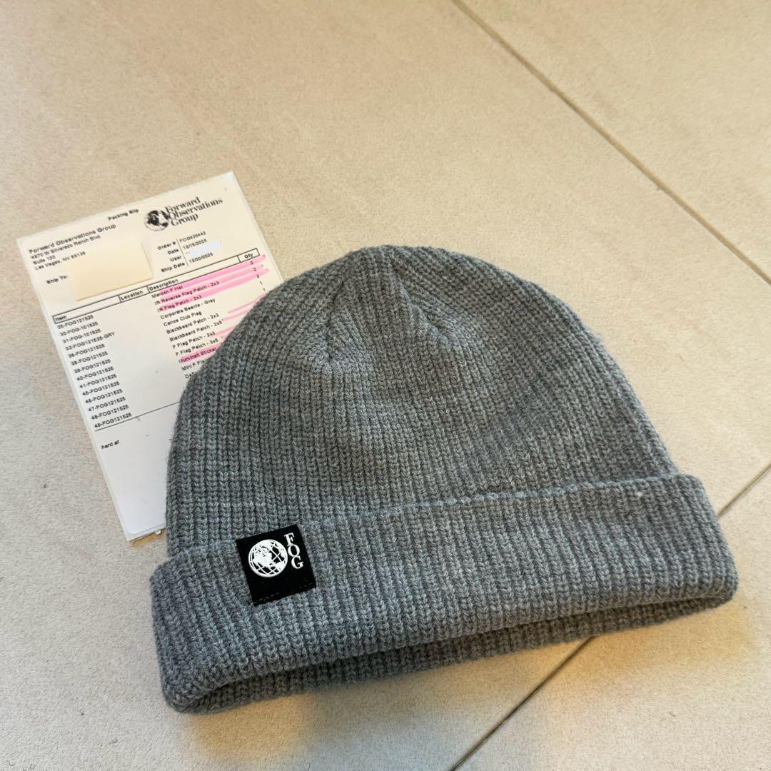 【実物】 FOG Corporate Beanie