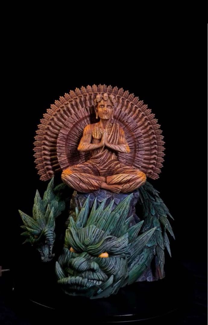 NARUTO -ナルト 千手柱間 仙法真数千手 ·頂上化仏 ガレージキット