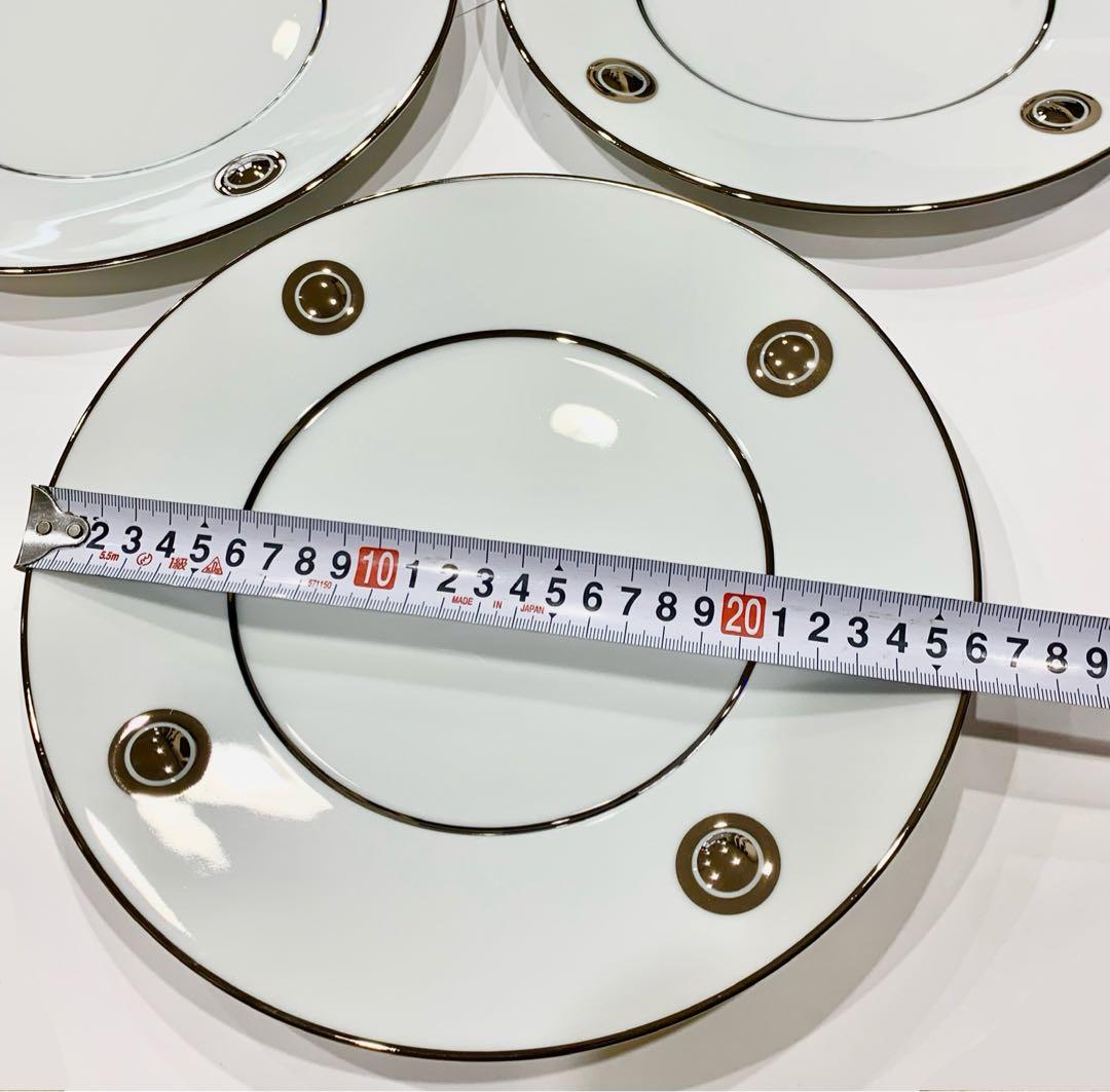 新品 ベルナルド イタック プラティヌ ディナープレート 26cm 4枚セット