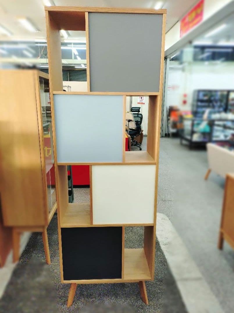 アウトレット未使用品 Woodman エイヴォン ブックケース シントラ 本棚