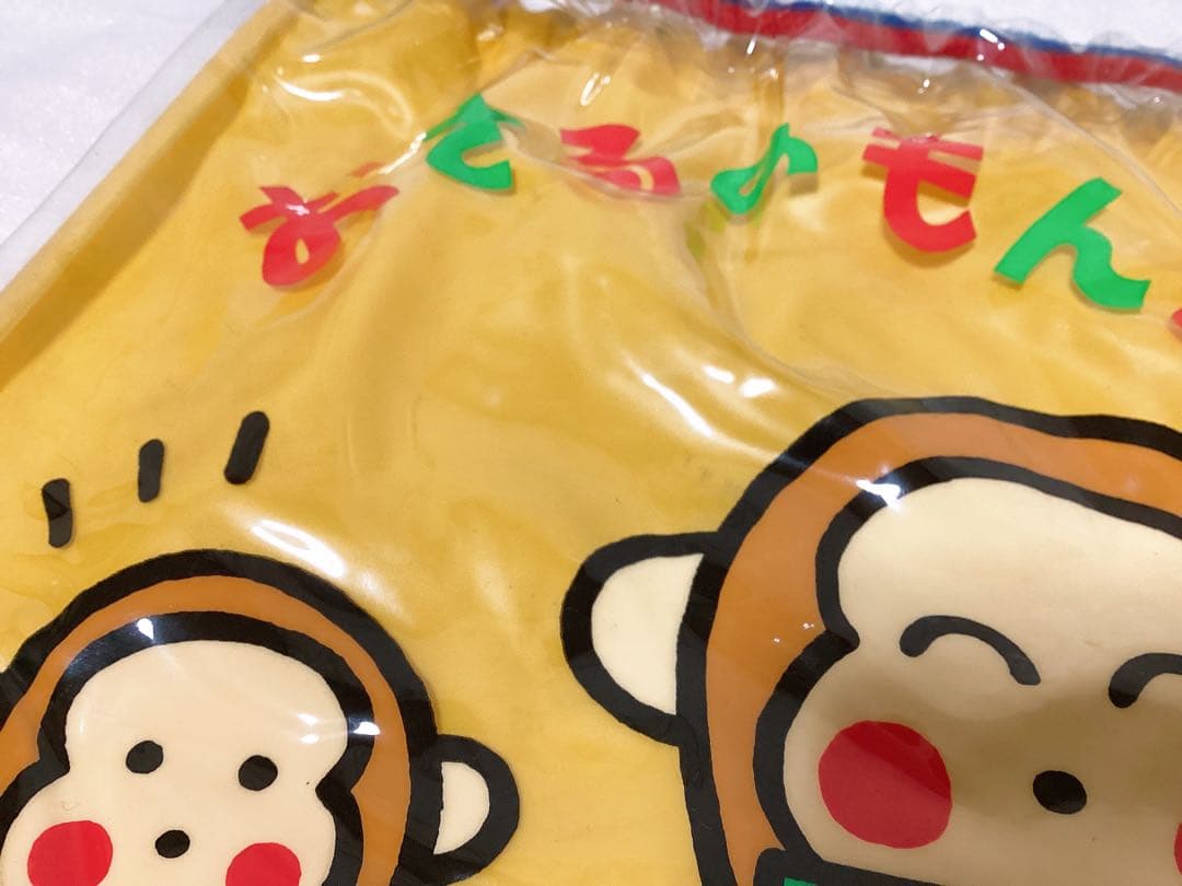 昭和レトロ ❤︎サンリオ おさるのもんきち❤︎ビニールバッグ&巾着袋2