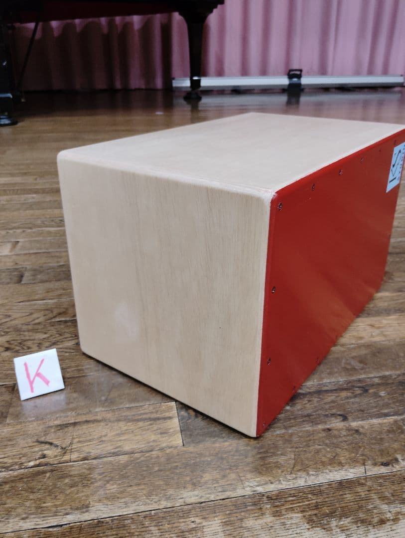 KS STUDIO カホン 赤/ナチュラル