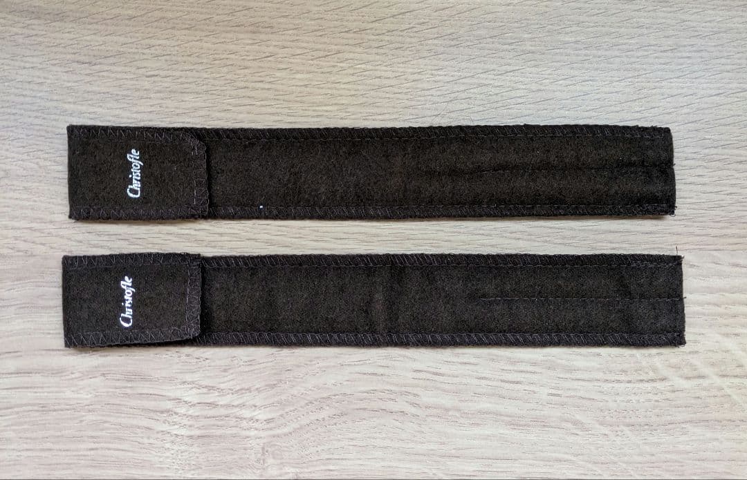 Christofle クリストフル 箸 ペア 赤黒 新品未使用