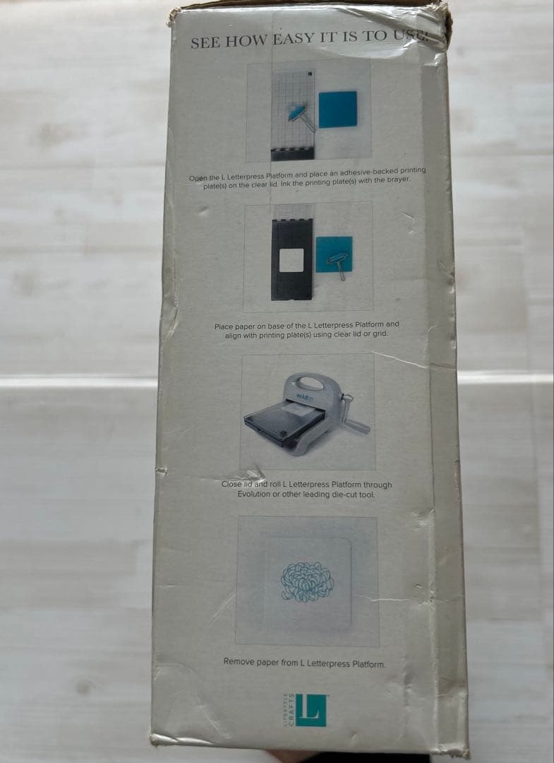 レタープレスキット Sizzix BigShot ダイカットマシーン