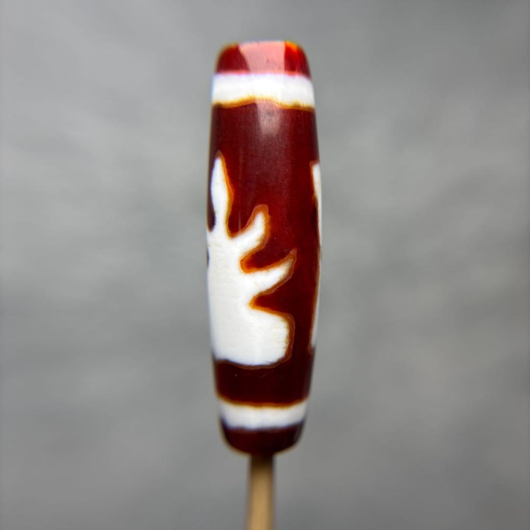 ココペリさとねー様おまとめ瑪瑙　九紫離火天珠　9-204