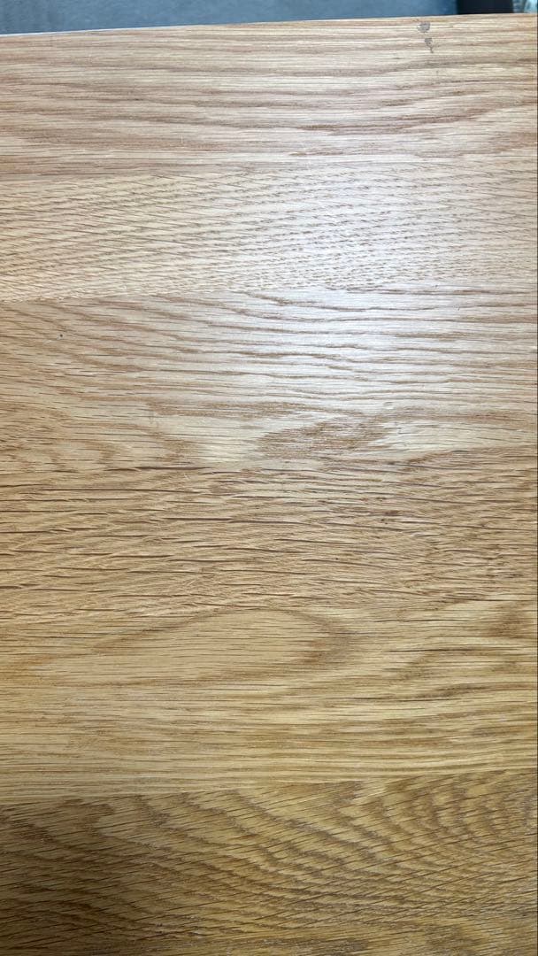 無印良品　木製デスク　オーク材