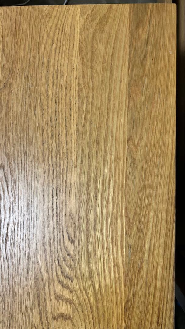 無印良品　木製デスク　オーク材