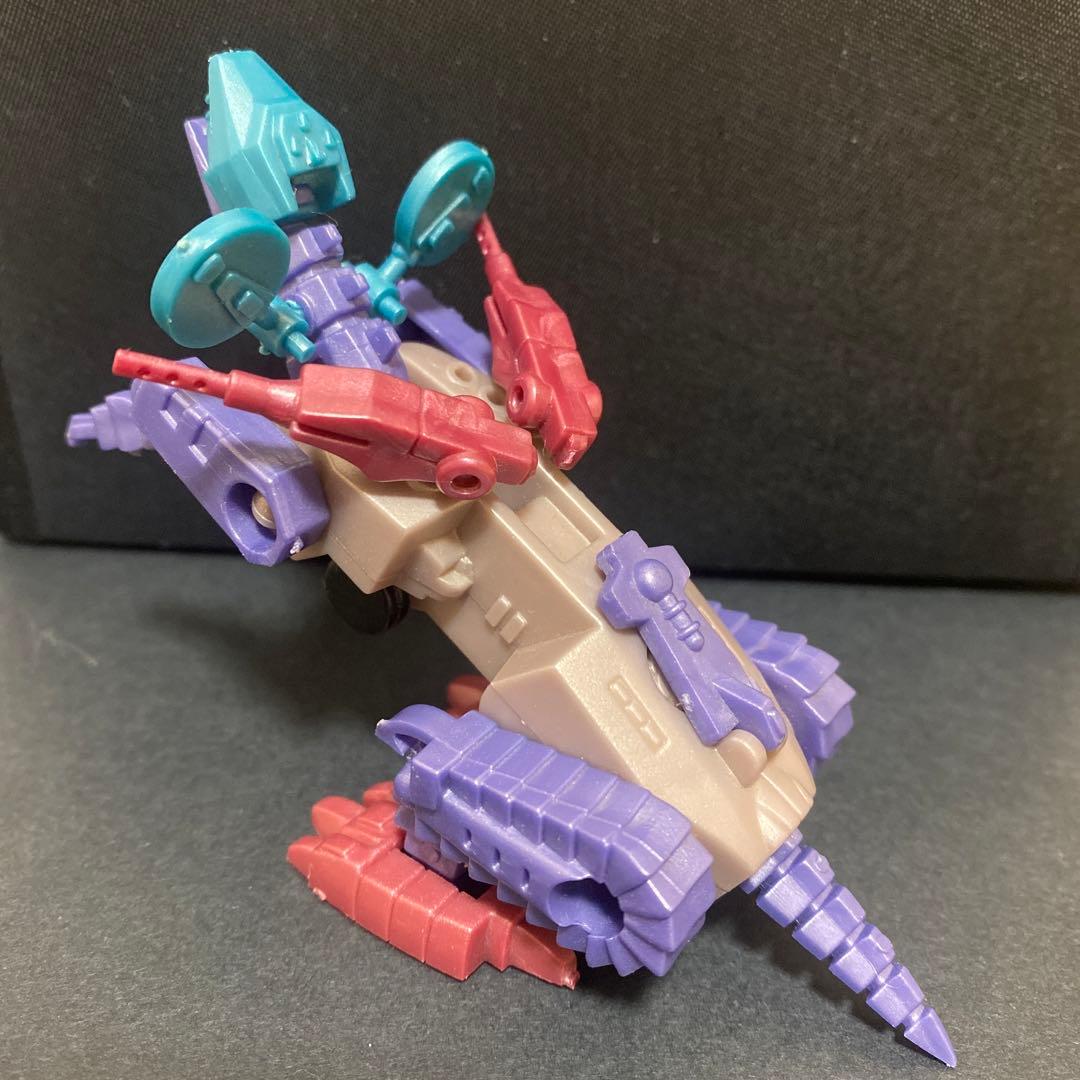 ロッテ ジョイントロボ おまけ 食玩 昭和レトロ 変形フィギュア 緑 紫