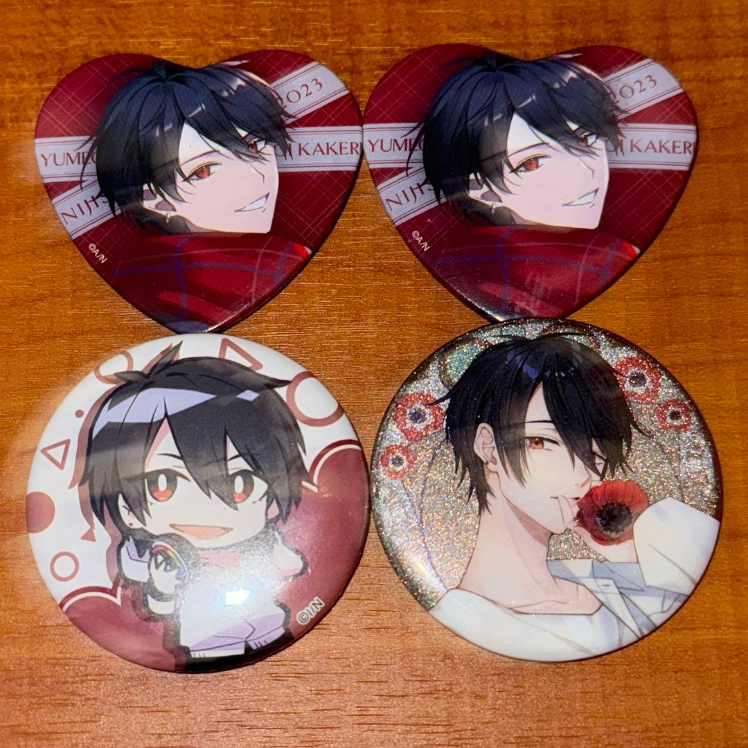 にじさんじ 夢追翔 ホワイトデー ブルーミング talk avout! 缶バッジ