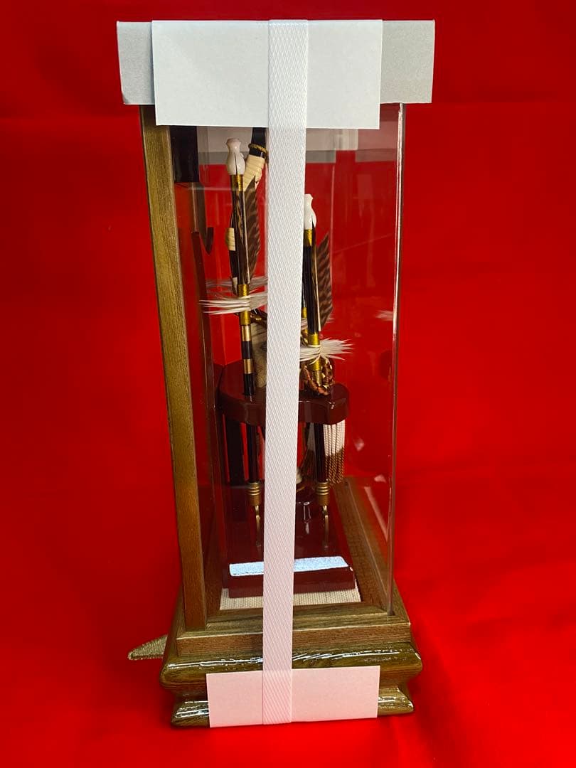 東京久月　破魔弓　アクリルケース　９号・間口約２１×奥行約１４×高さ約３４㎝