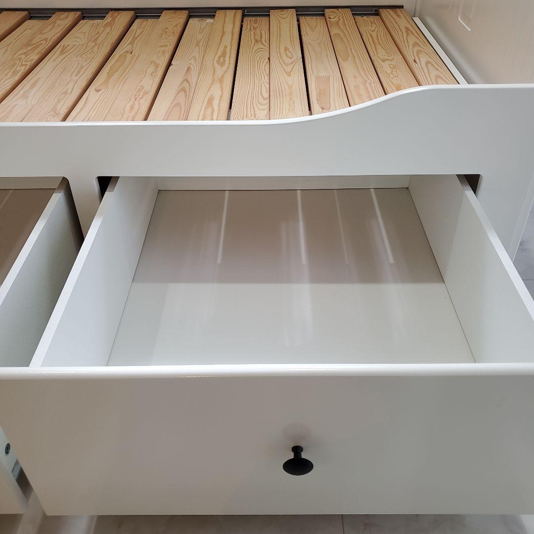 浅見【引き渡し限定】IKEA　HEMNES　ヘムネス　デイベッドフレーム