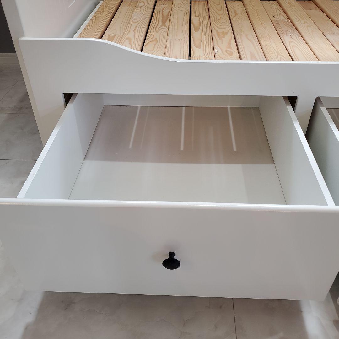浅見【引き渡し限定】IKEA　HEMNES　ヘムネス　デイベッドフレーム