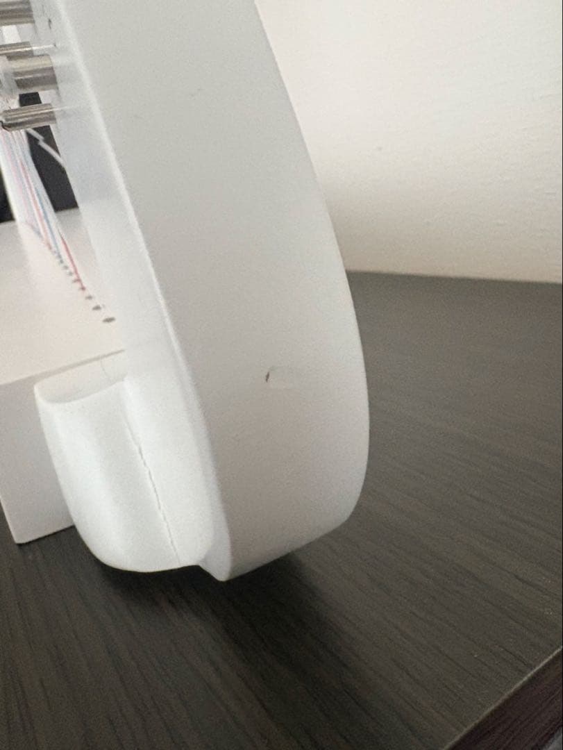 ホワイト 白 ハープ 23弦 専用ケース付き