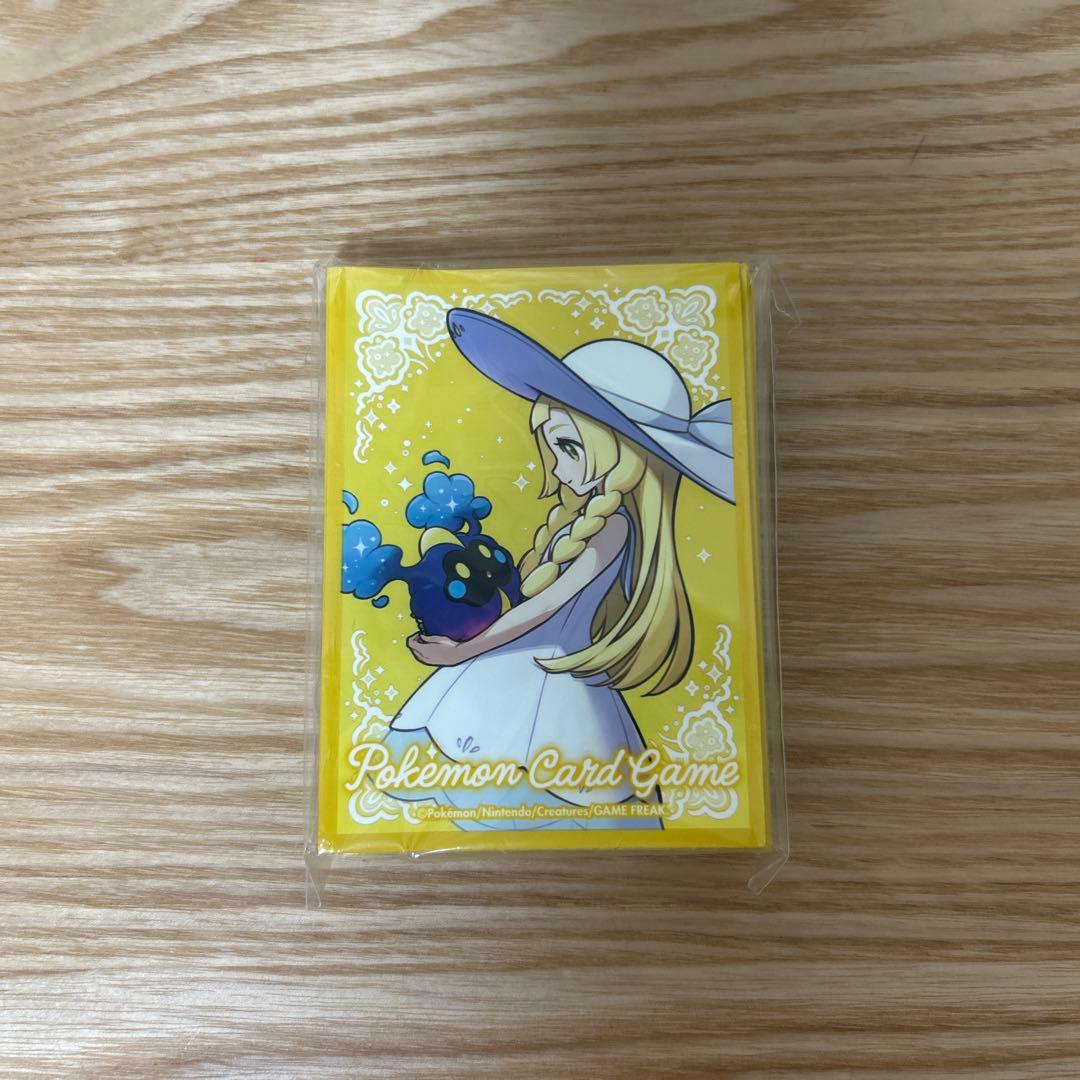 ポケモンカードゲーム デッキシールド スリーブ リーリエ - メルカリ
