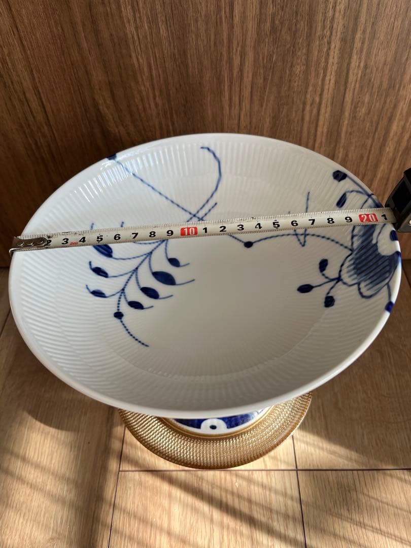 ロイヤルコペンハーゲン ブルーフルーテッドメガ　 コンポート