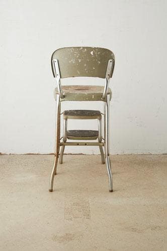 海外　購入品　アンティーク　ハイチェア