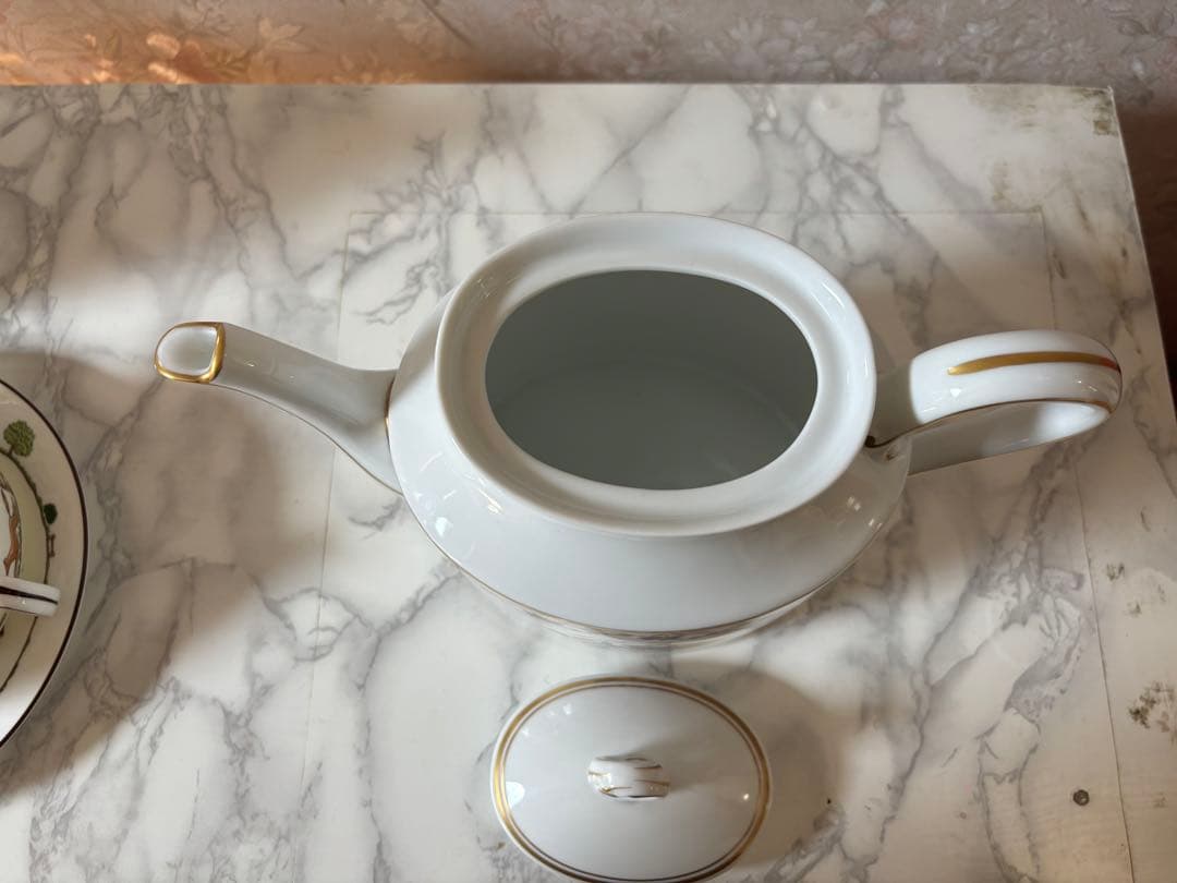 リチャードジノリ インペロジュリエッタ　ティーポット　L