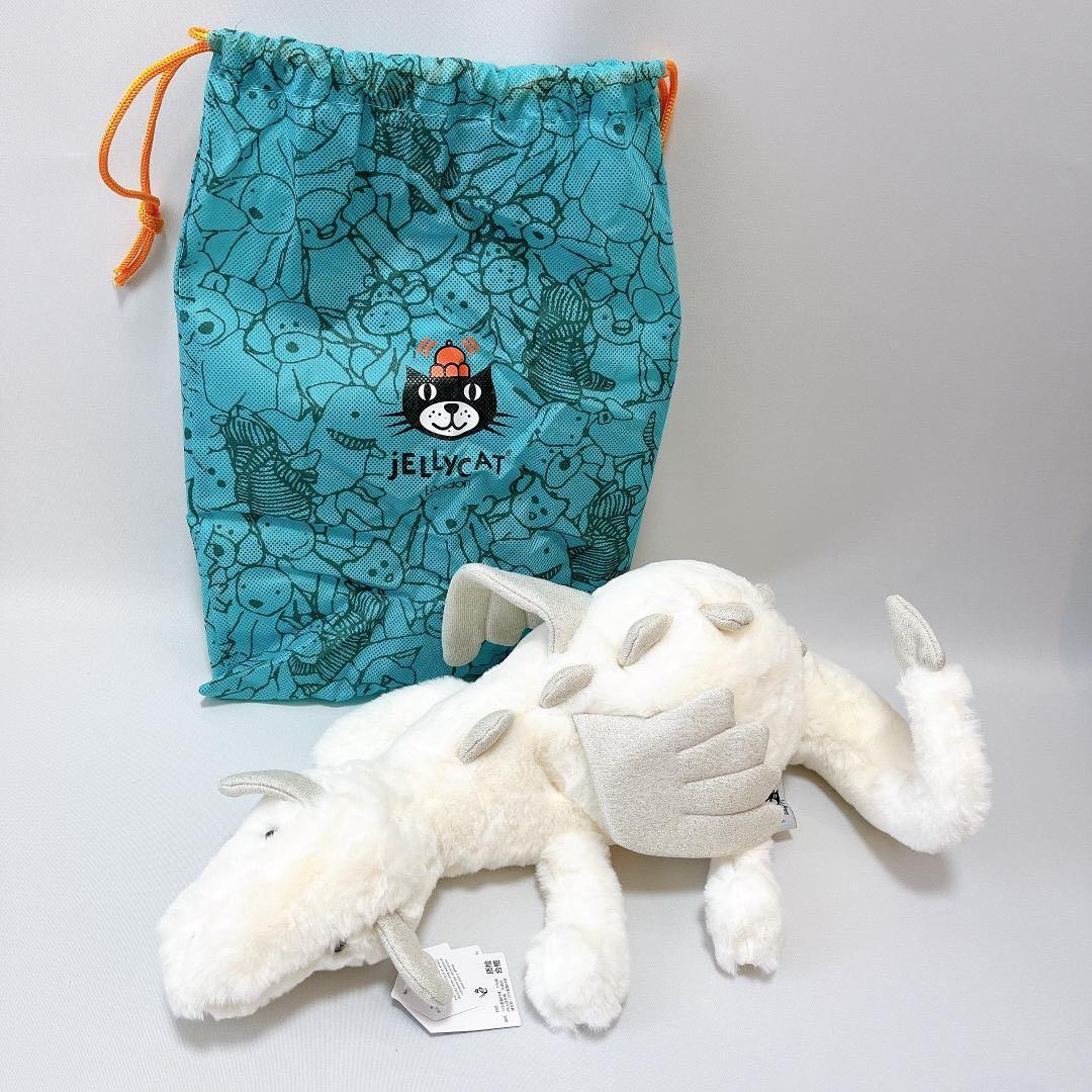 スノードラゴン ジェリーキャット 50cm JELLY CAT（ジェリーキャット） Snow Dragon Large （スノー ドラゴン