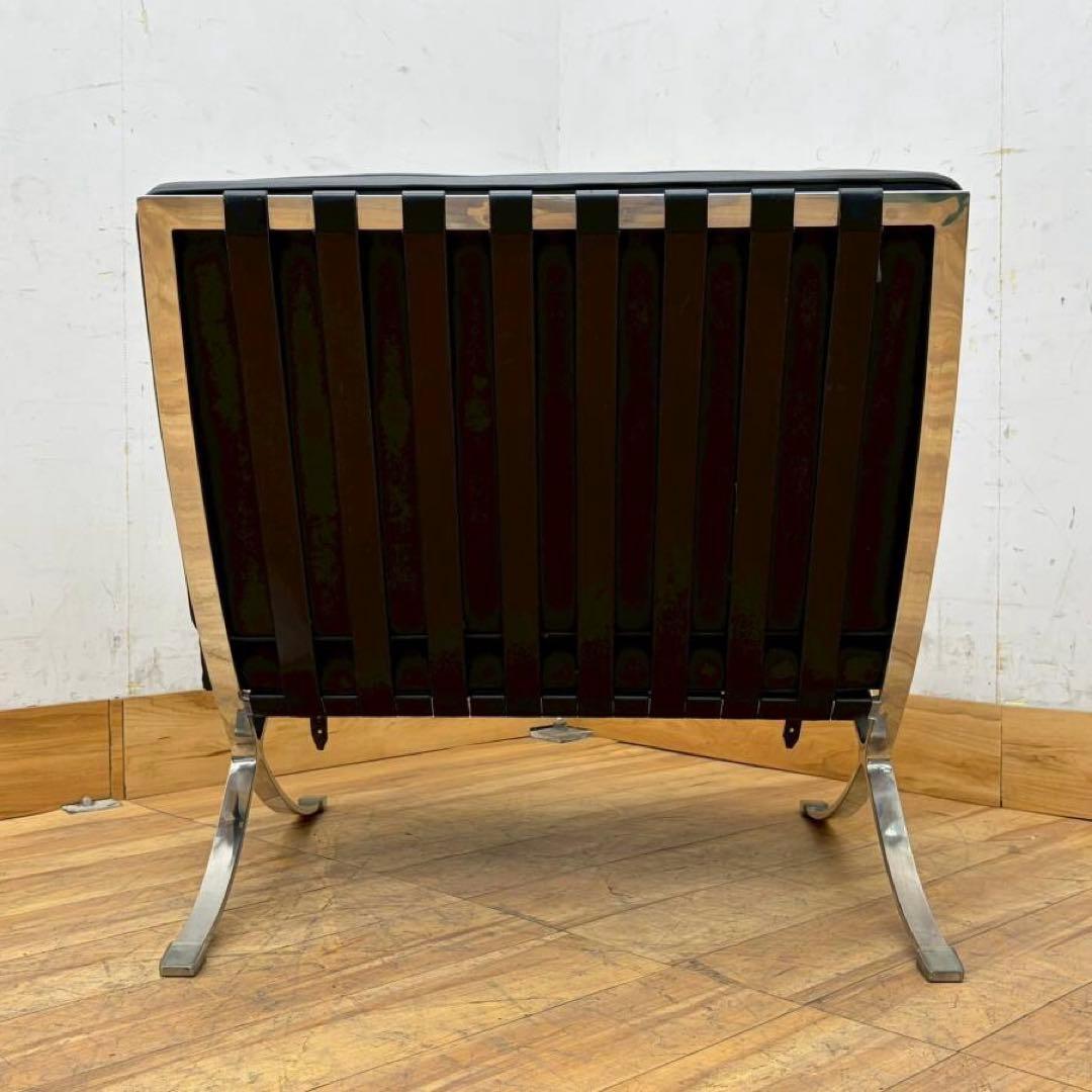 美品Barcelona Chair バルセロナチェア　リプロダクト品　1人掛け