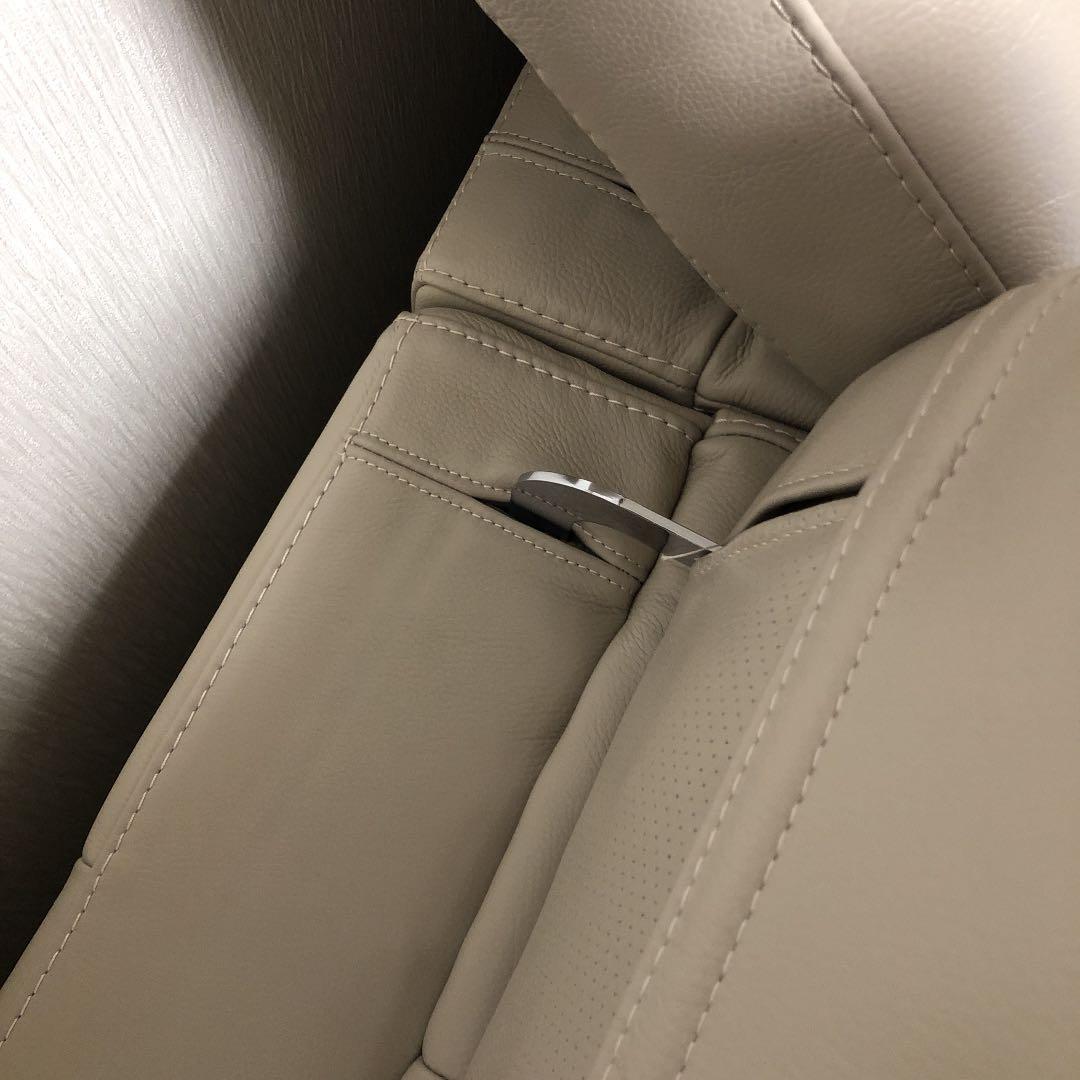 大塚家具★皮地コーナーソファー