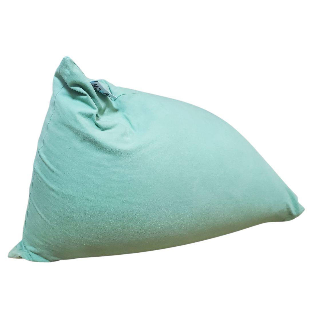 【状態良好】yogibo ピラミッド ライトブルー　CT-6817 (NH)