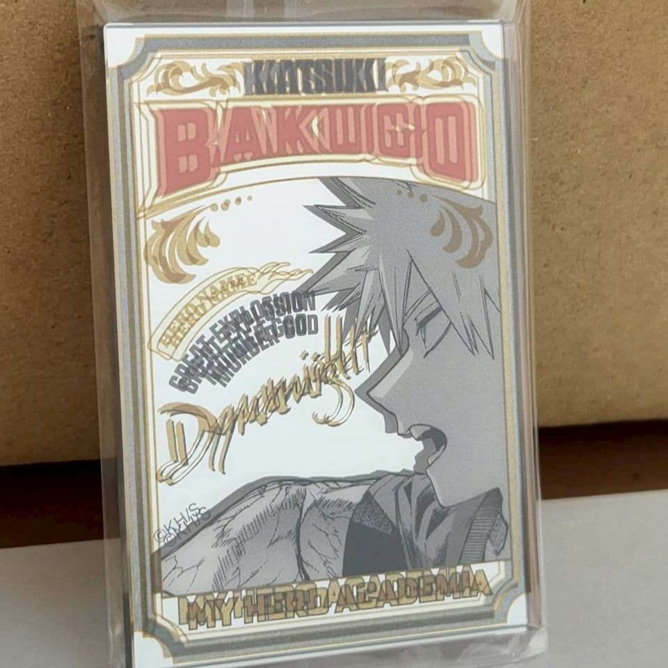 ヒロアカ 原画展 パブミラー風 アクリルステッカー 爆豪勝己 - メルカリ