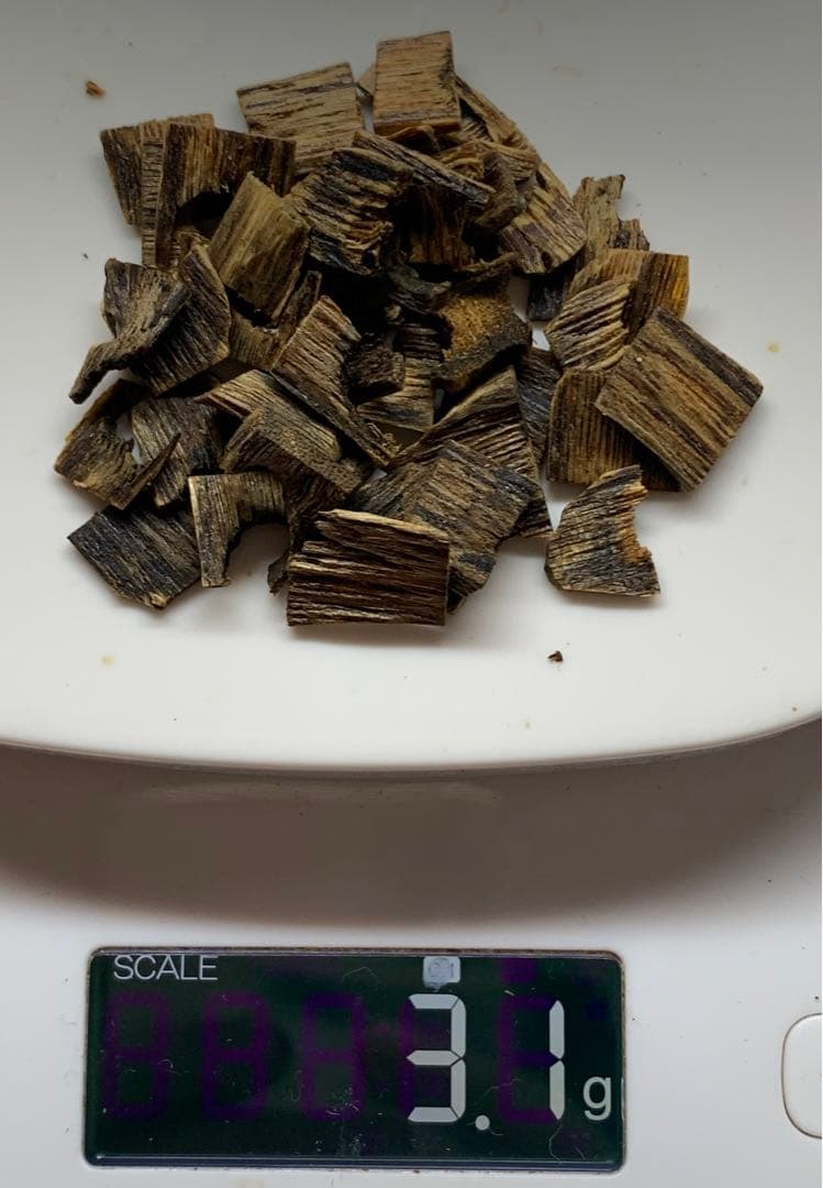 極上伽羅 沈香 香木 重さ:3.1g