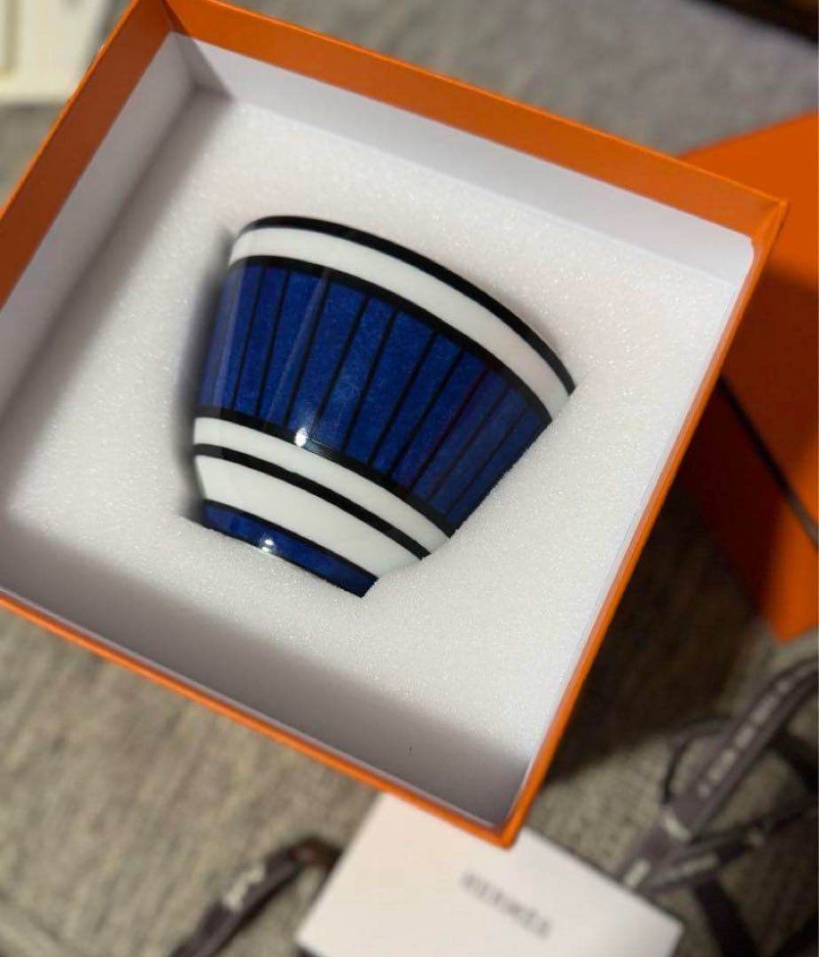 【HERMES】ブルーダイユール ボール 2個セット