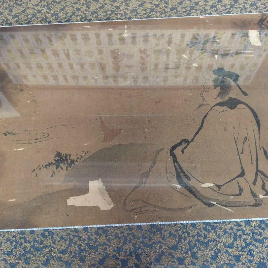 狩野探雪　水墨画