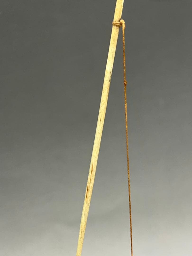 ［美品］極上 白象　翁魚釣り　61g置物　送料込み￼