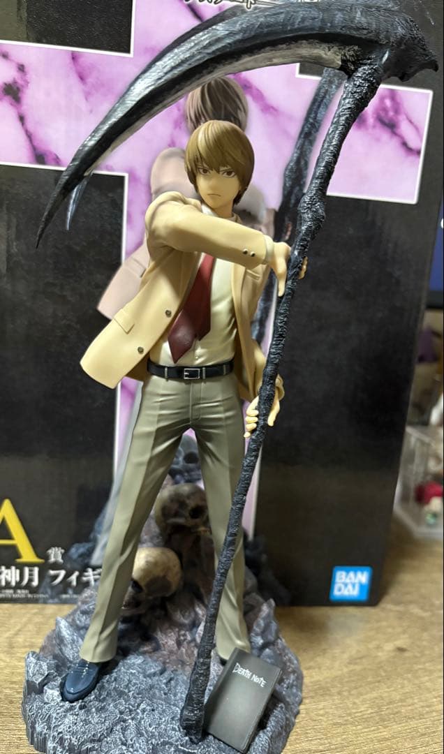 一番くじ DEATH NOTE A賞 夜神月 フィギュアデスノート+下位賞セット
