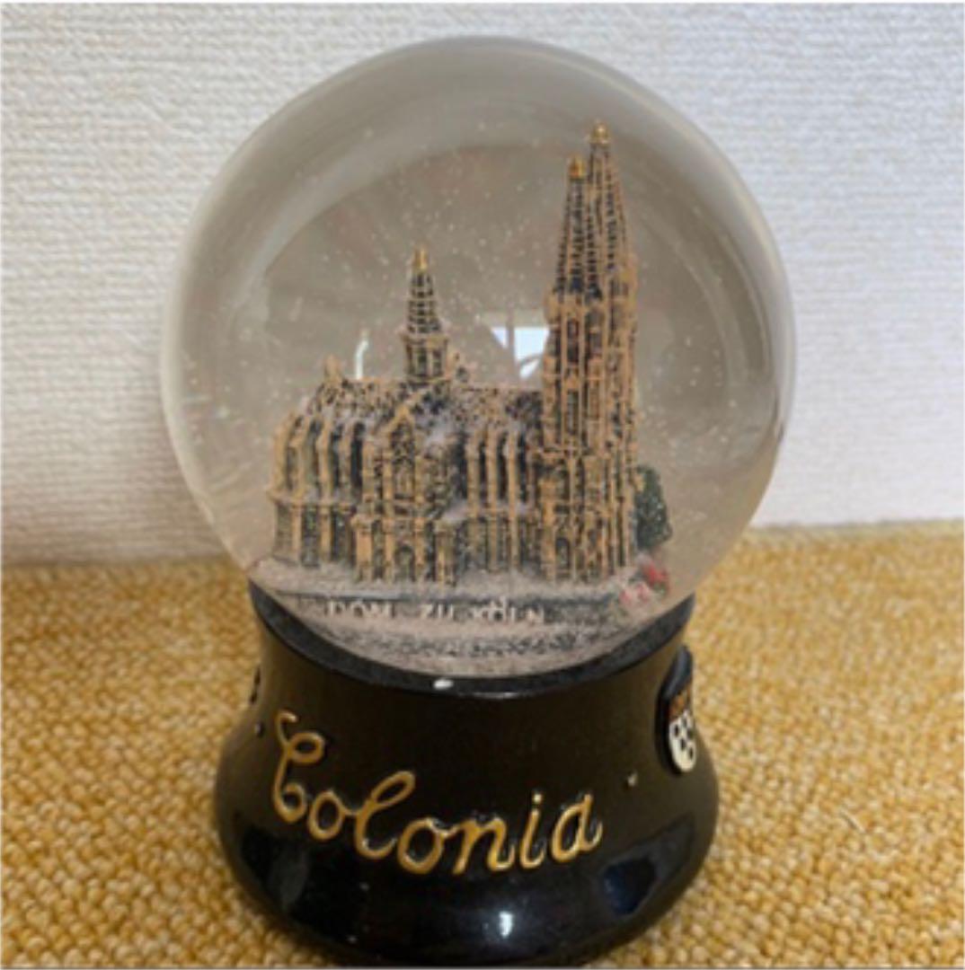 【日本非売品】ケルン大聖堂　スノードーム