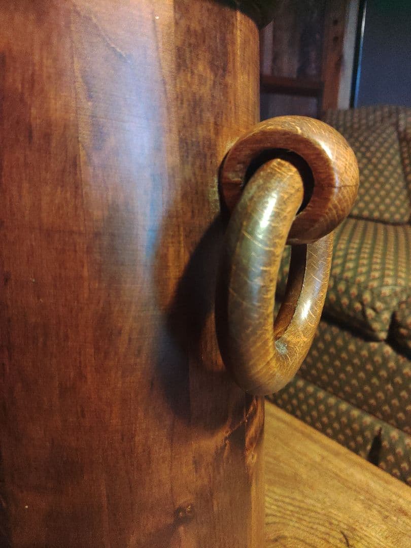 希少　Demain　ドマン　イタリア　 木製　傘立て　アンティーク　ヴィンテージ