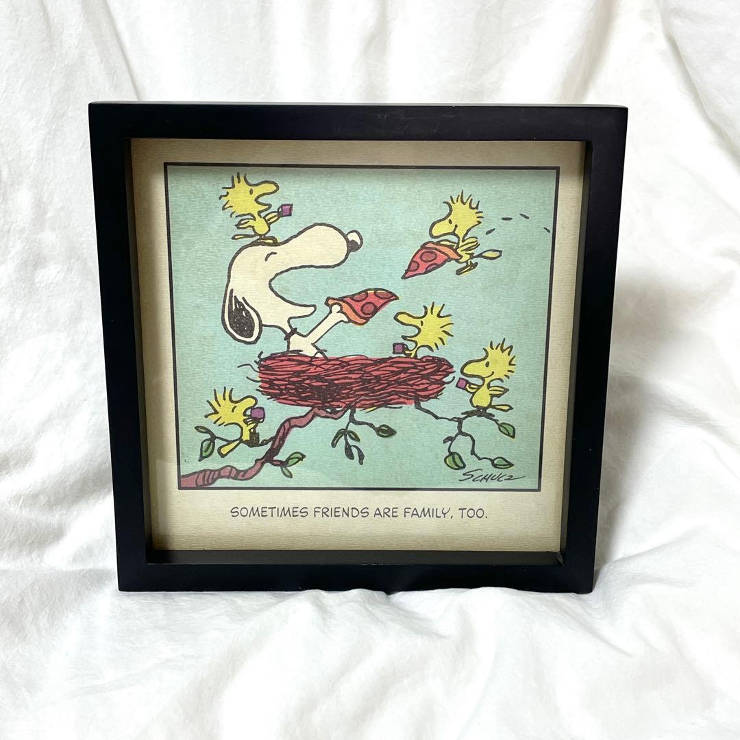 ■希少■ホールマーク　スヌーピー＆ウッドストック　ヴィンテージ アートフレーム