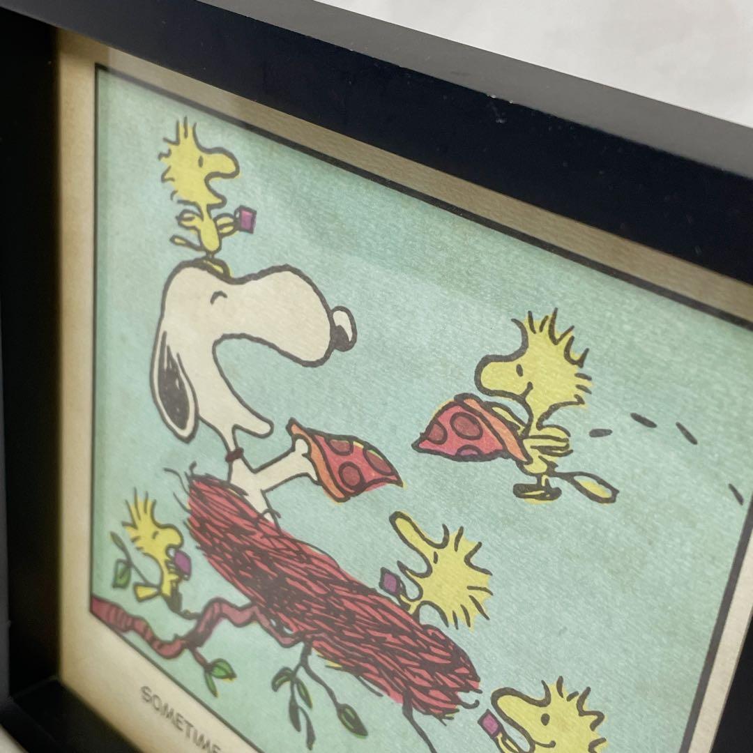 ■希少■ホールマーク　スヌーピー＆ウッドストック　ヴィンテージ アートフレーム