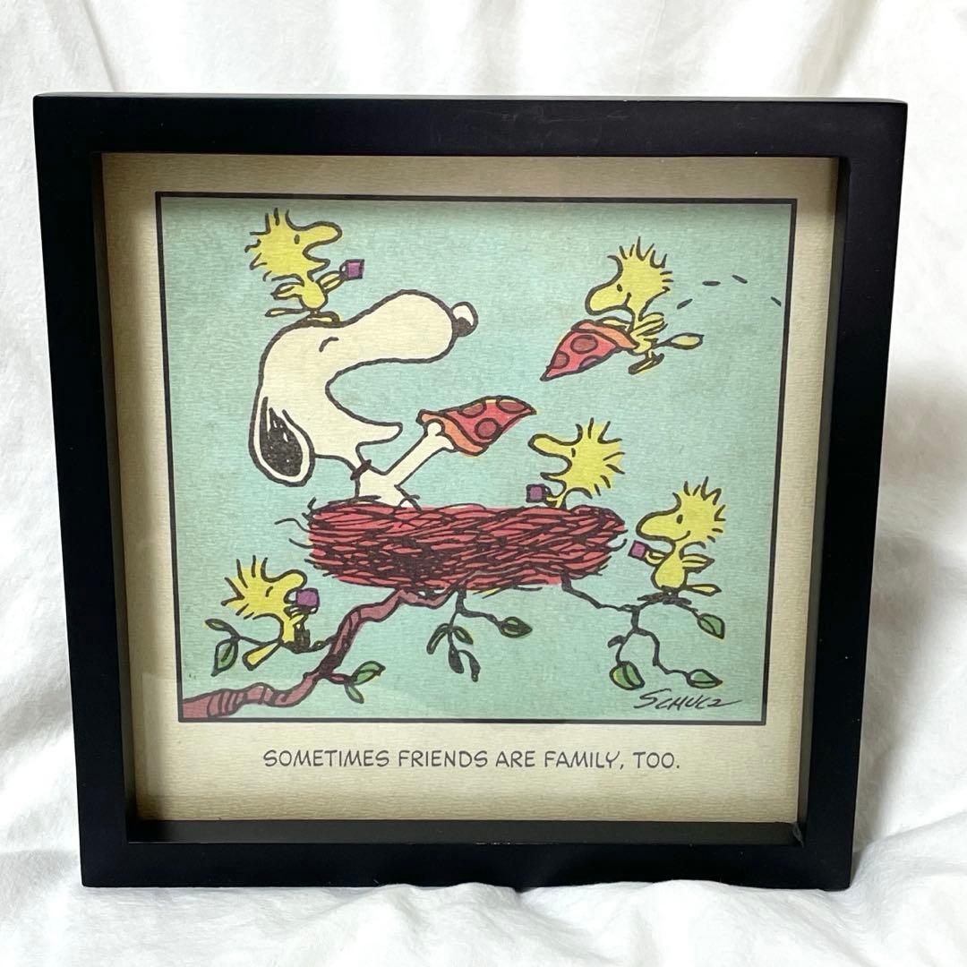 ■希少■ホールマーク　スヌーピー＆ウッドストック　ヴィンテージ アートフレーム