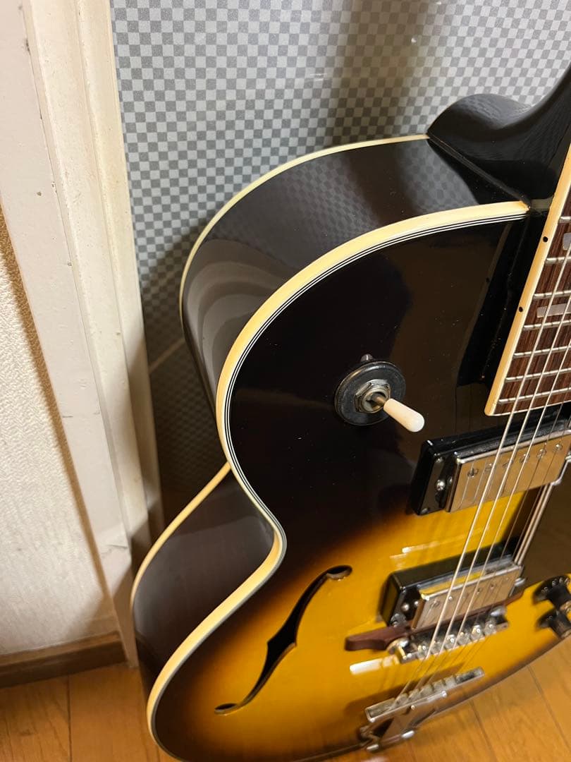 Greco S55 175 モデル73年製フルアコギター サンバースト 美品 - メルカリ