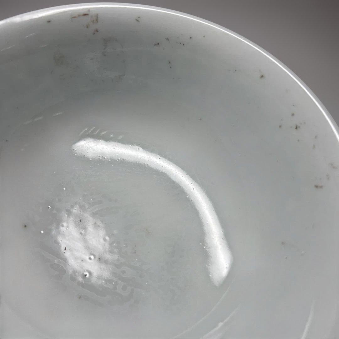 中国清時代　青花　唐草鉢　口径15cm 東K8-0202⑥ トヒオ