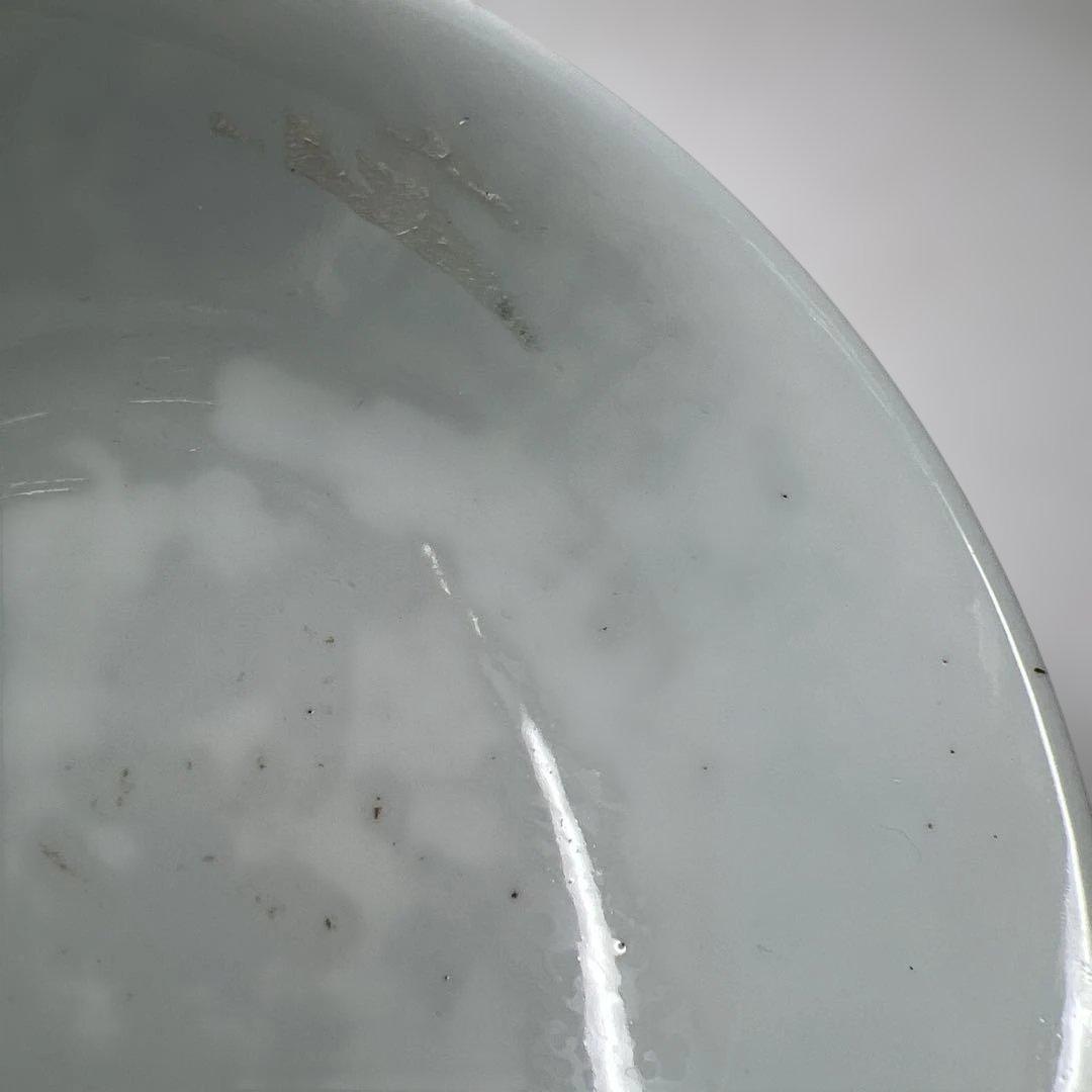 中国清時代　青花　唐草鉢　口径15cm 東K8-0202⑥ トヒオ